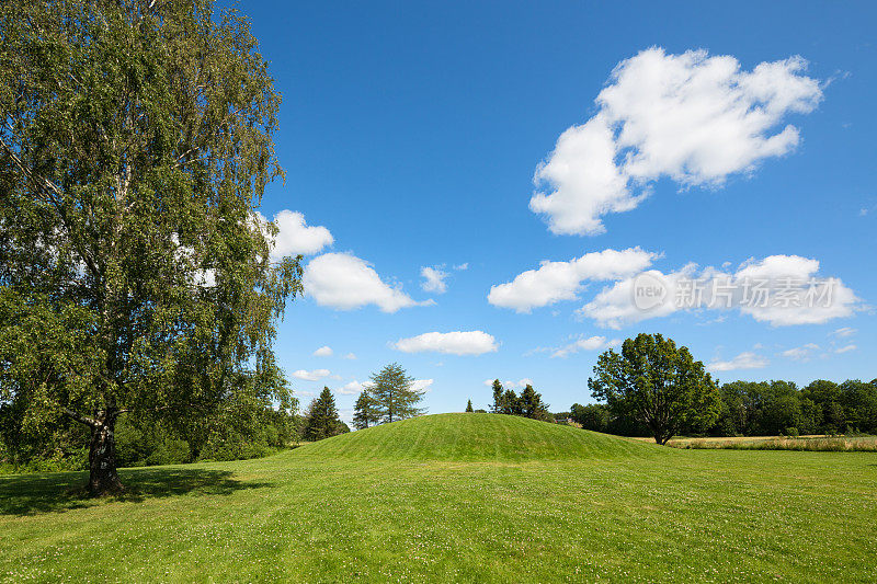 berberugen - burial mound,T?挪威nsberg Vestfold